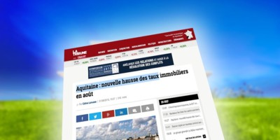 Immobilier : les taux reculent à nouveau en Nouvelle-Aquitaine