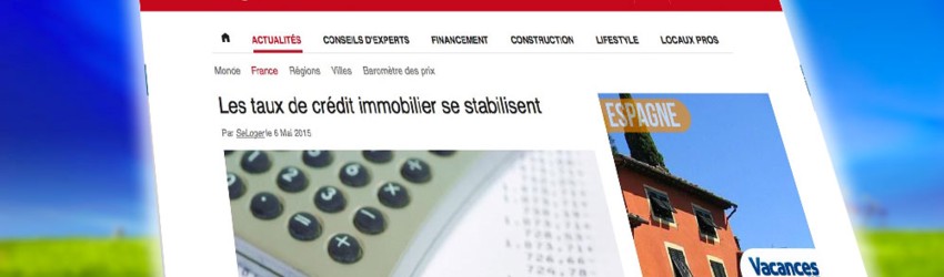 Les taux de crédit immobilier se stabilisent